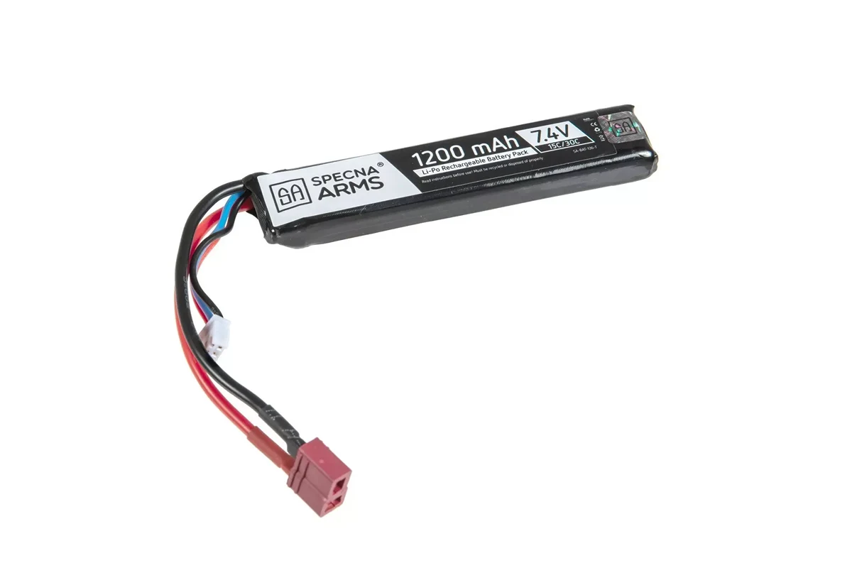Acumulatori /alimentatoare si accesorii - Acumulator LiPo 7,4V 1200mAh 15/30C T-Connect (Deans)