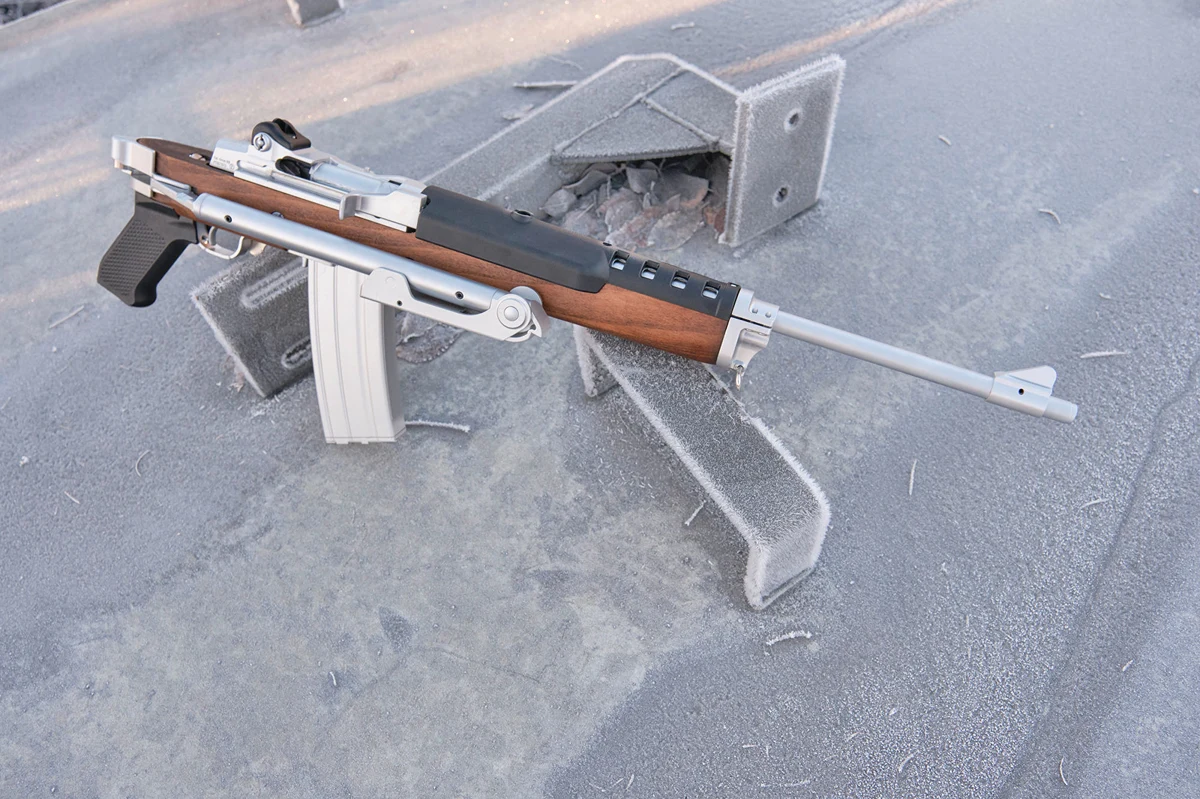 Ruger Mini-14 Pusca Airsoft Full metal si lemn GBB [31]