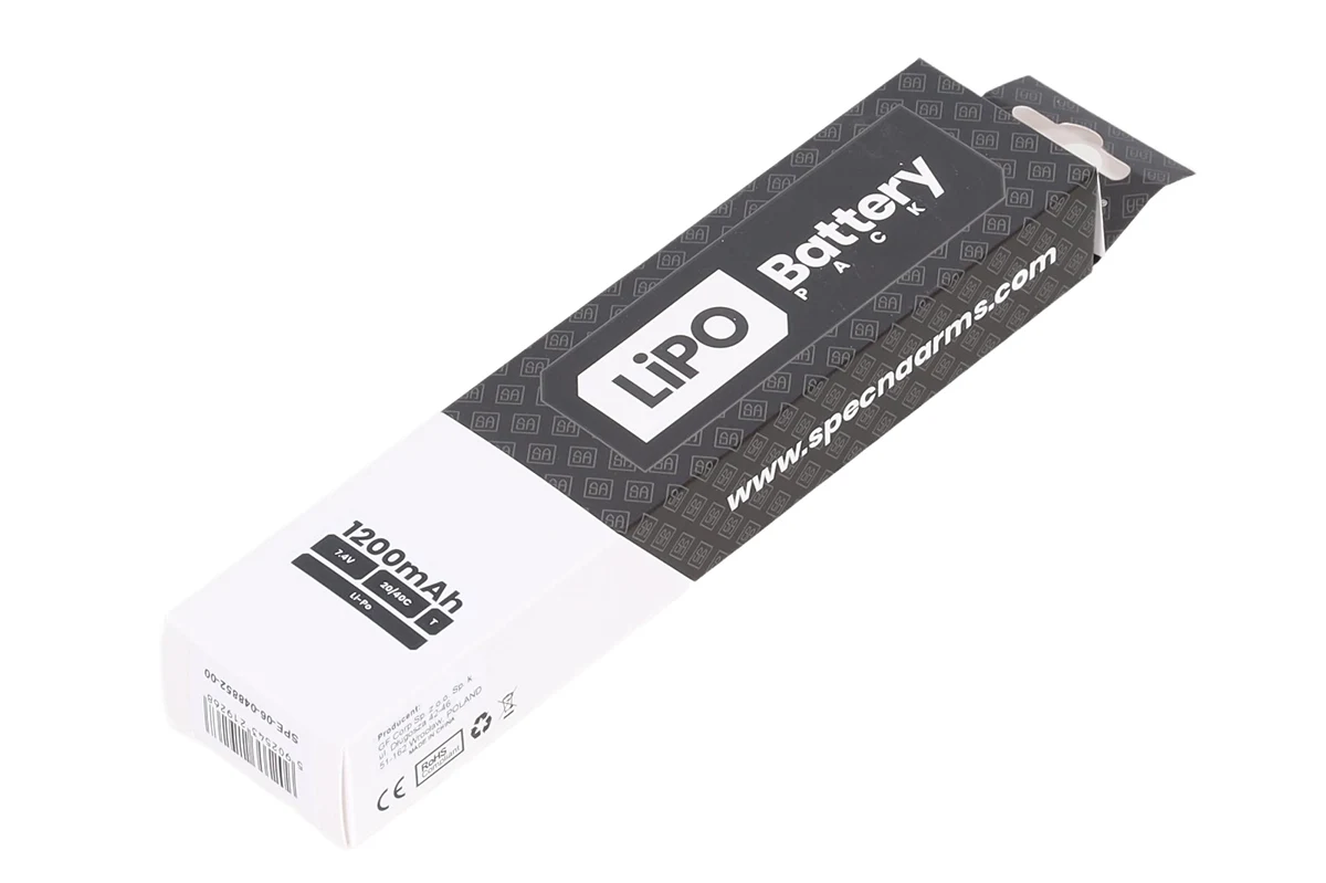 Acumulator LiPo 7.4V 1200 mAh 20/40C (Under AK Dust Cover) Tamiya mini [1]