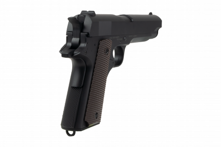 Pistol Electric Colt 1911 Black Slide Metalic Full Auto [3]