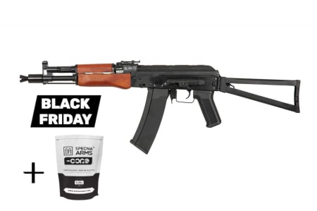 Arme Airsoft - Arma Asalt AK 47 SA - J08 EDGE - Full Metal + Lemn