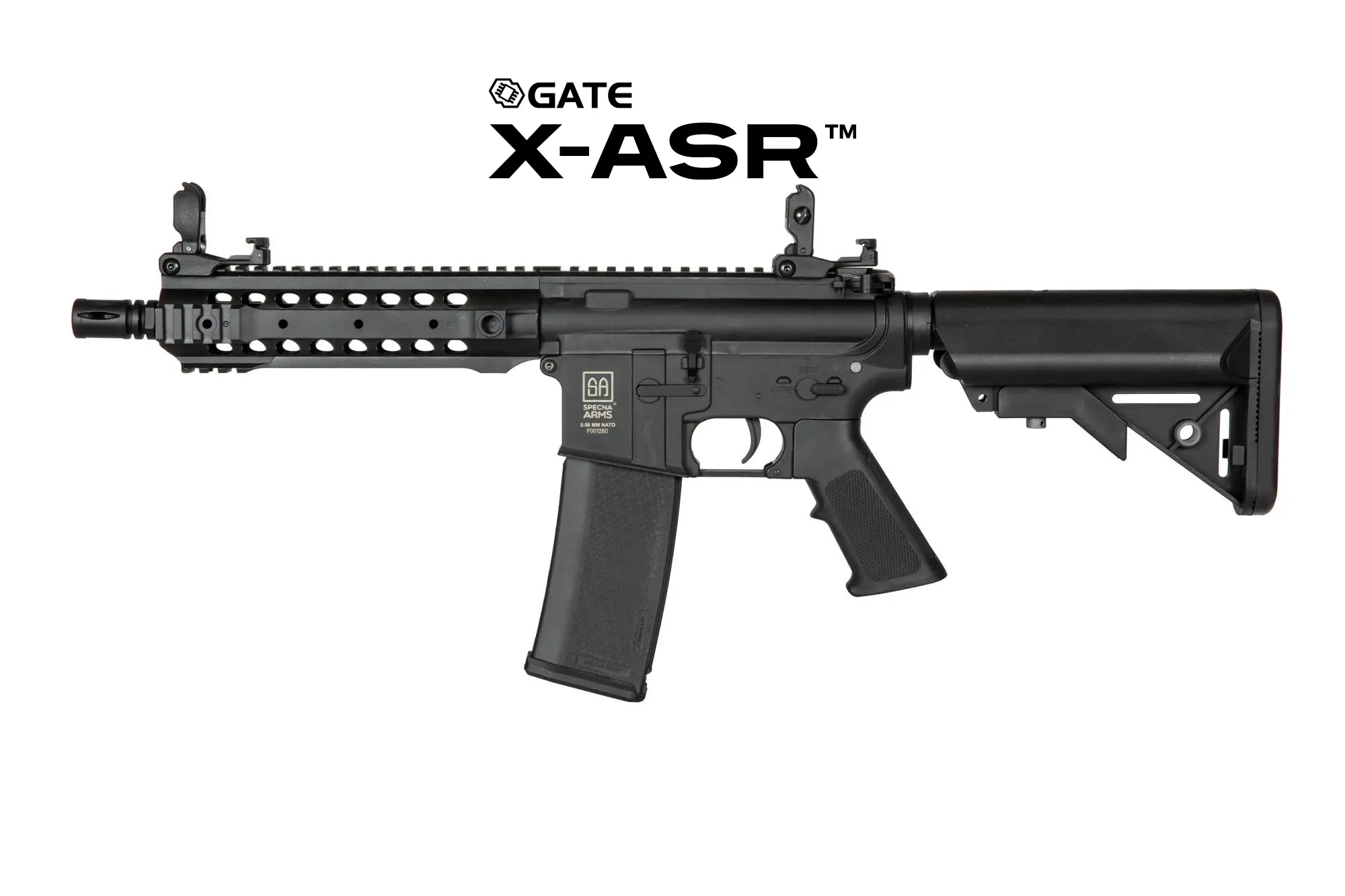 Arme Airsoft - Specna Arms SA-F01 FLEX GATE X-ASR ASG Carbine Black