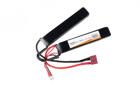 Piese si accesorii - Baterie Double Stick Swiss arms LIPo 7.4V 2200mAh T-Dean 25C /C
