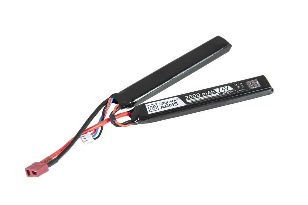 Acumulator LiPo 7.4V 2000mAh 15/30C - Nunchuck - T-Connect (Deans)