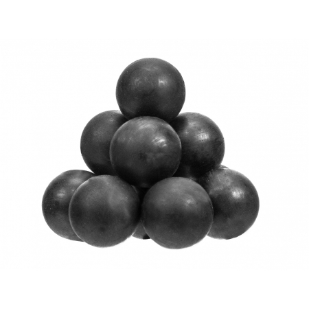 Munitie Paintball - Bile cal .50 Practice - Rubberballs - 1,23g - black 50 bucati - Umarex