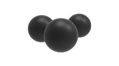 Munitie Paintball - Bile de cauciuc P2P RUB50 x50