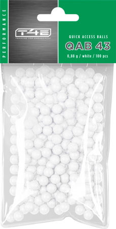 Munitie Paintball - Bile paintball T4E Performance QAB .43 100 bucati