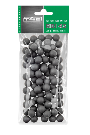 Munitie Paintball - Bile paintball T4E Performance RBI 43 100bucati 1.96 g