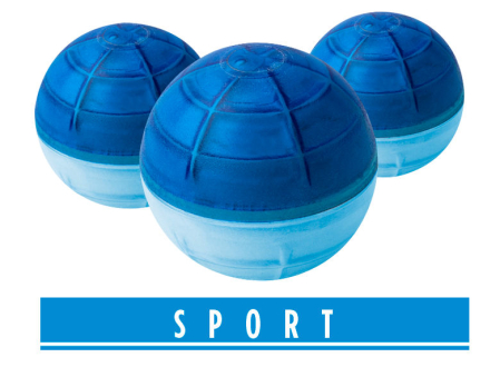 T4E Sport CKB 50 Bile creta paintball borcan 500 bucati Blue Mark 0.95 g [2]