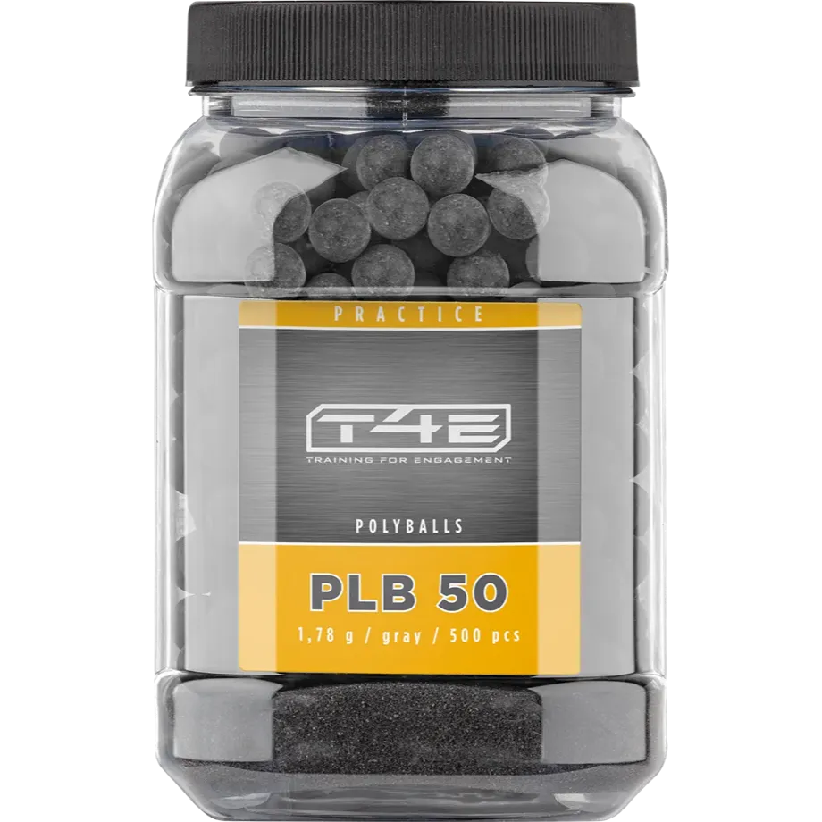 Bile T4E Practice PLB cal .50 x500 Polyballs 1.78 g [0]