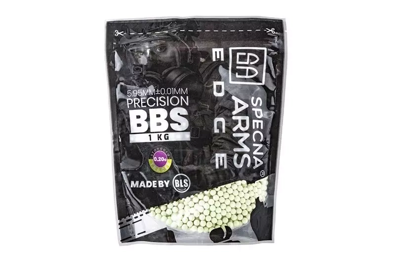 Bile Tracer 0.20g EDGE 1kg - 5000 bucati- Green  - made by BLS