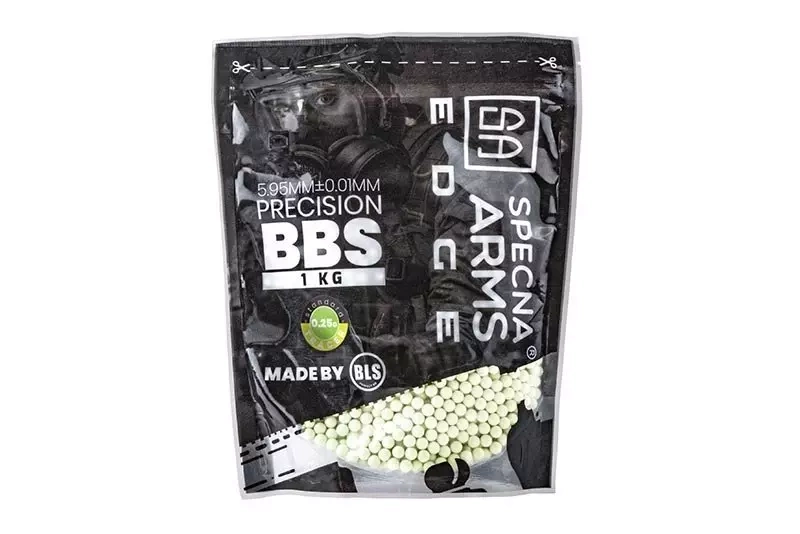 Bile Tracer 0.25g EDGE 1kg - 4000 bucati- Green -made by BLS