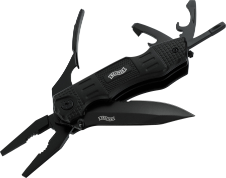 briceag multifunctional Walther MTK cu spargator geam cutter centura siguranta si toc cadou [5]