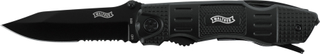 Cutite si bricege - briceag multifunctional Walther MTK cu spargator geam cutter centura siguranta si toc cadou