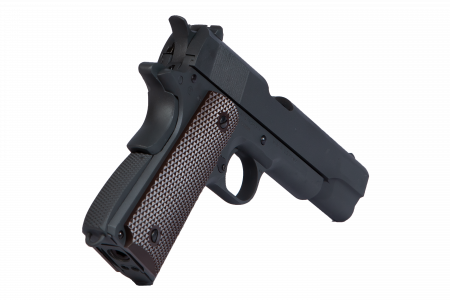 Pistol Colt 1911 100th Anniversary Parkerized Full Metal BlowBack [2]