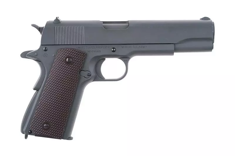 Pistol Colt 1911 100th Anniversary Parkerized Full Metal BlowBack [7]