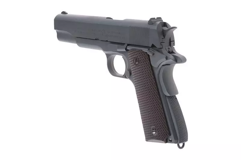 Pistol Colt 1911 100th Anniversary Parkerized Full Metal BlowBack [9]