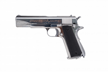 Pistol Colt 1911 A1 Silver Full metal BlowBack [2]