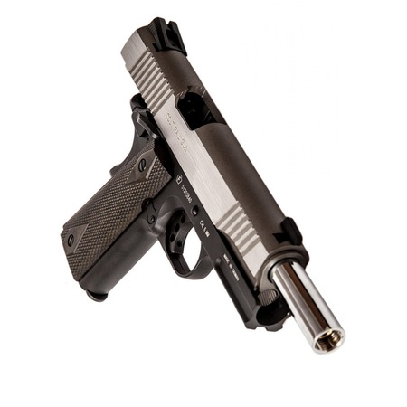 Pistol COLT 1911 Rail Gun  CO2 Black Dual Tone Blowback Full Metal [3]