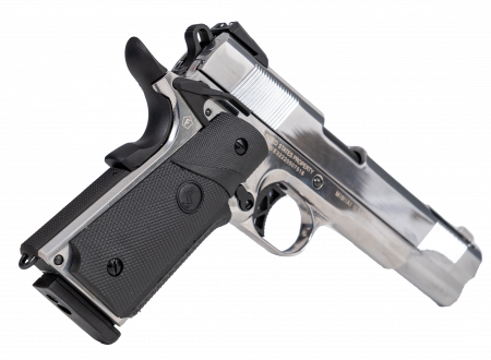 Colt 1911 Ported GreenGas Silver Full Metal BlowBack [3]