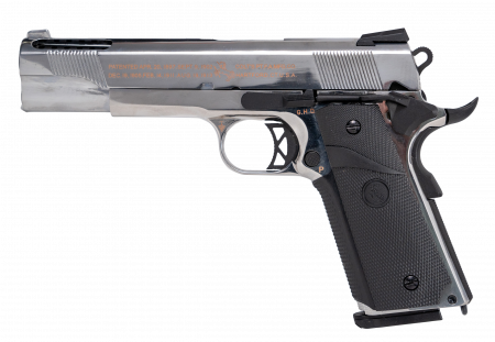 Colt 1911 Ported GreenGas Silver Full Metal BlowBack [1]