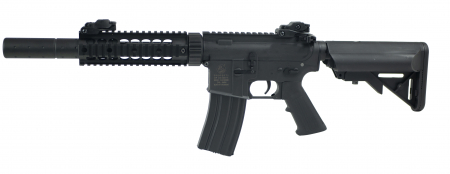 Arme de Asalt Electrice - Arma Asalt Colt M4 Silent Ops + Baterie si Charger Incluse