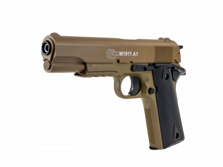 Pistol Colt 1911 Slide Metalic Spring -Tan [3]