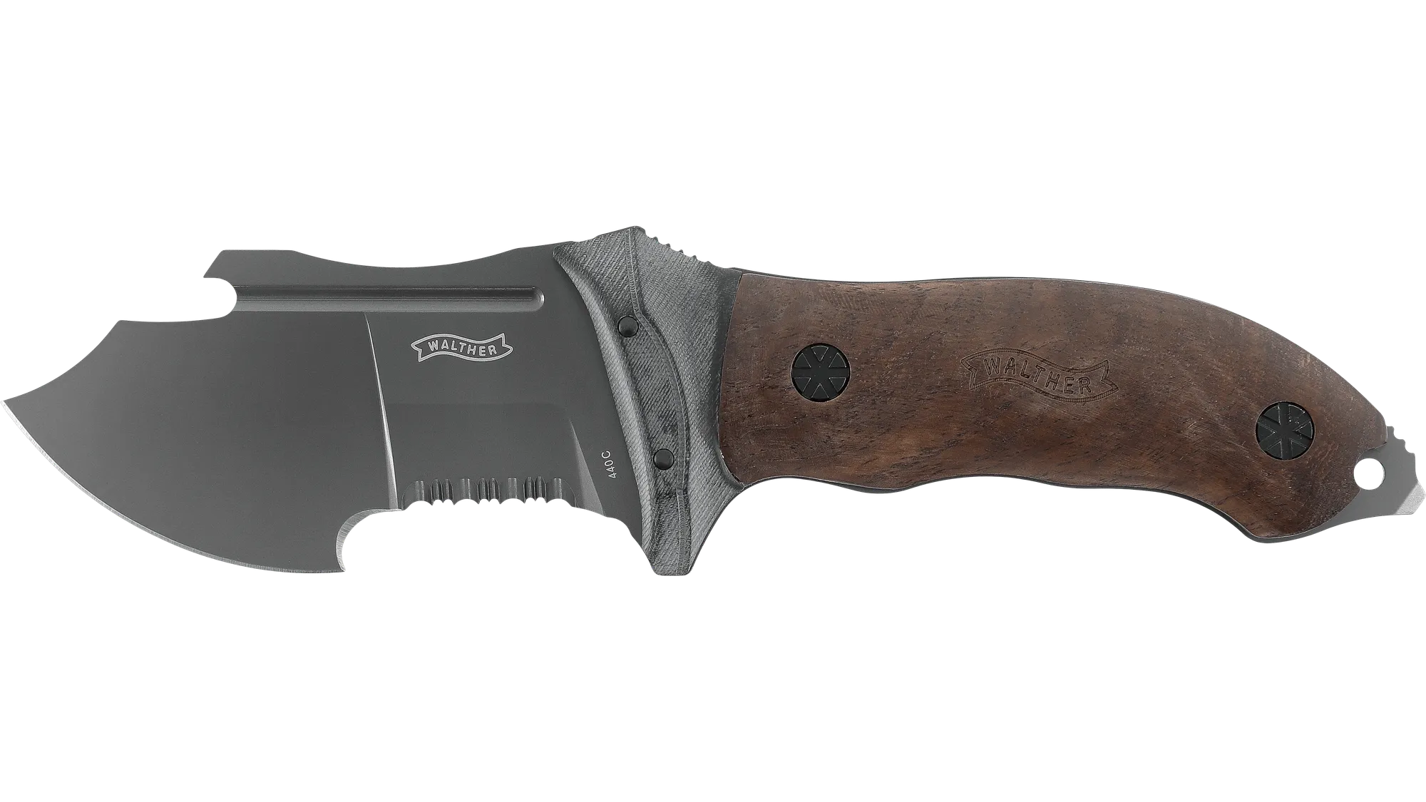 Cutite si bricege - Cutit outdoor Walther FTK- lama fixa + teaca cadou