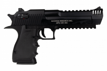 Pistol DESERT EAGLE L6 CO2 blowback FULL AUTO Black Full Metal [1]