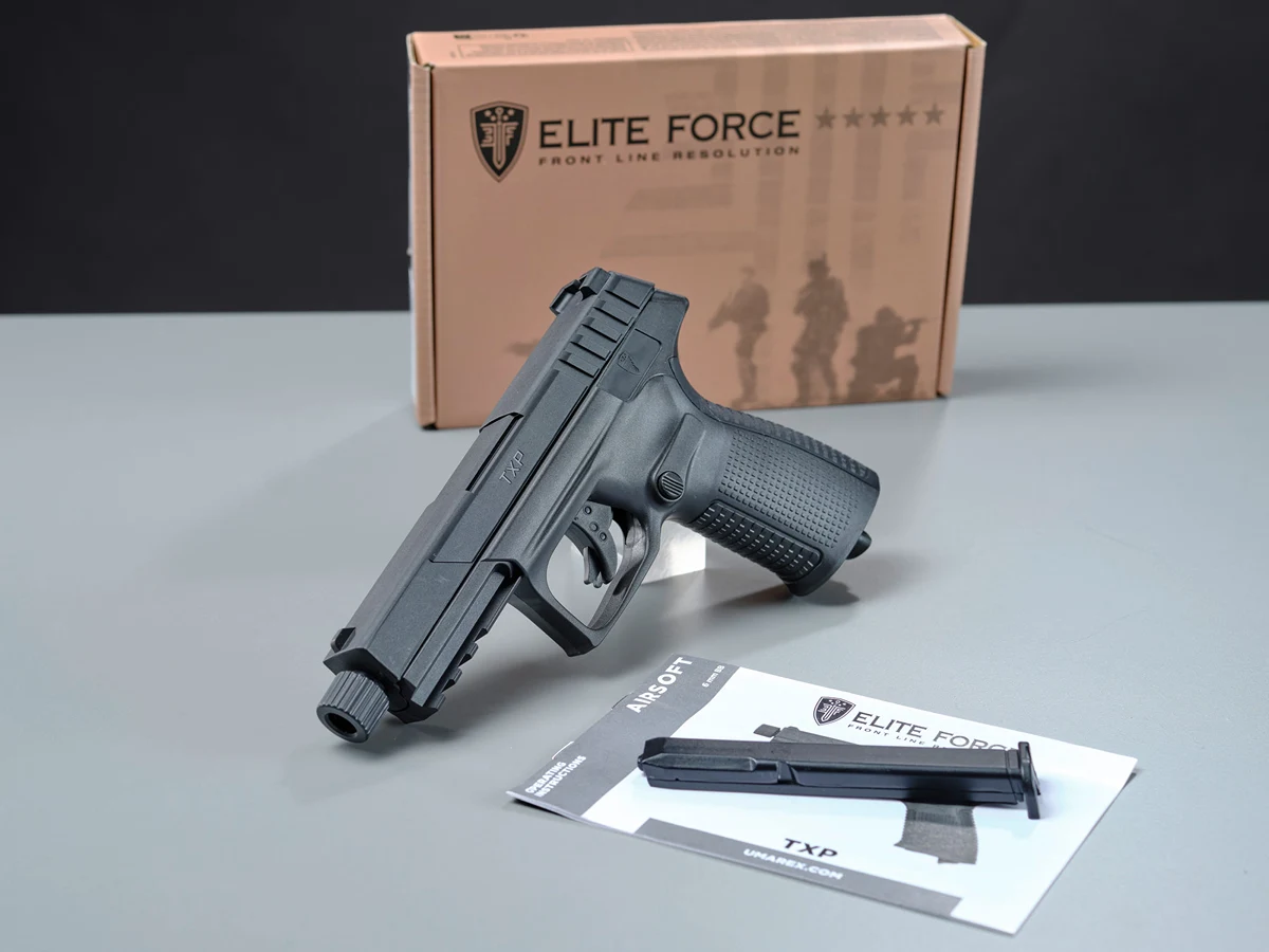 Set Pistol Airsoft Elite Force TXP Upgraded <4J Co2 GNBB [4]