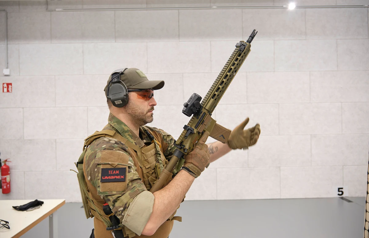 Heckler & Koch G95K Pusca airsoft full auto AEG green-brown [16]