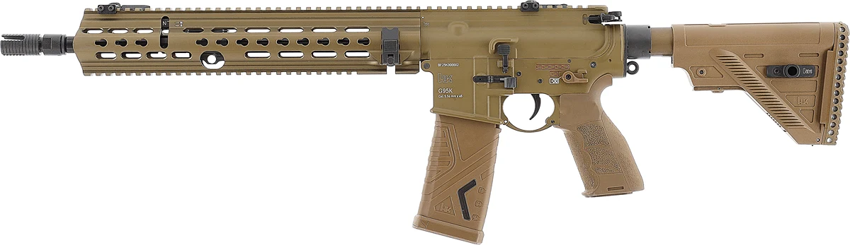 Heckler & Koch G95K Pusca airsoft full auto AEG green-brown [0]