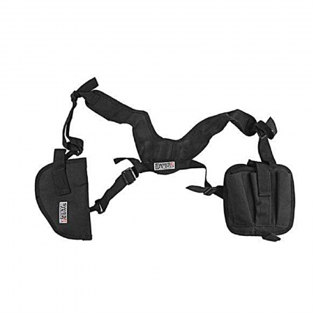 Echipament Airsoft - Ham / Toc pistol orizontal cu suport incarcatoare