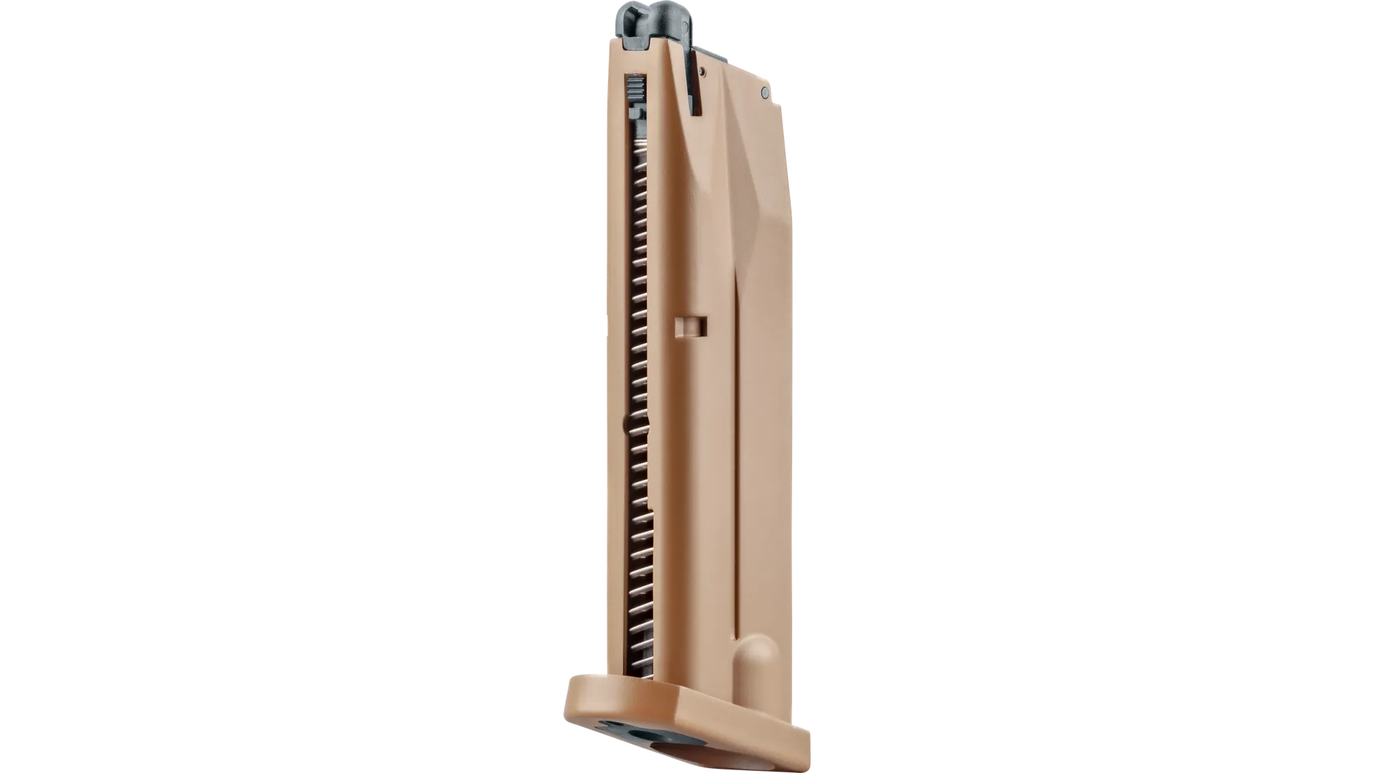 Incarcatoare si Magazii - Incarcator / Magazie Beretta M9A3 Pistol Airsoft Full Metal - CO2 - Recul - TAN
