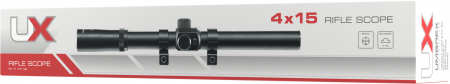 Luneta 4x15 Rifle Scope - Sina ris 11mm [4]