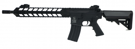 Arme de Asalt Electrice - Arma Asalt M4 Airline Mod A AEG Black Full metal + Baterie si Charger Incluse