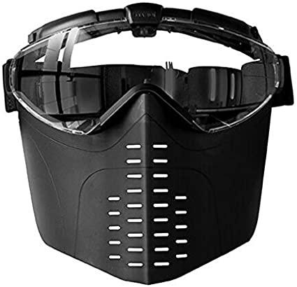 Echipament Airsoft - Masca protectie full face cu ventilator