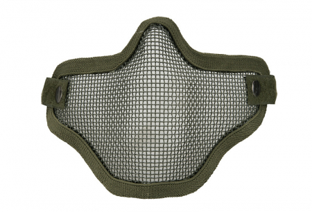 Masca protectie tip botnita , plasa otel - Olive [1]