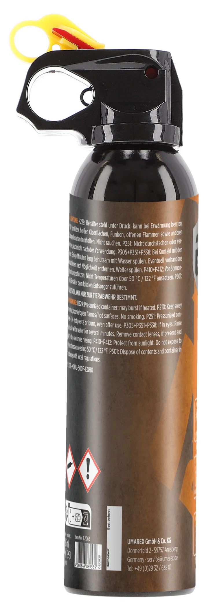 P2P PDS-380 Pepper Spray Autoaparare - Jet conic 185 ml [4]