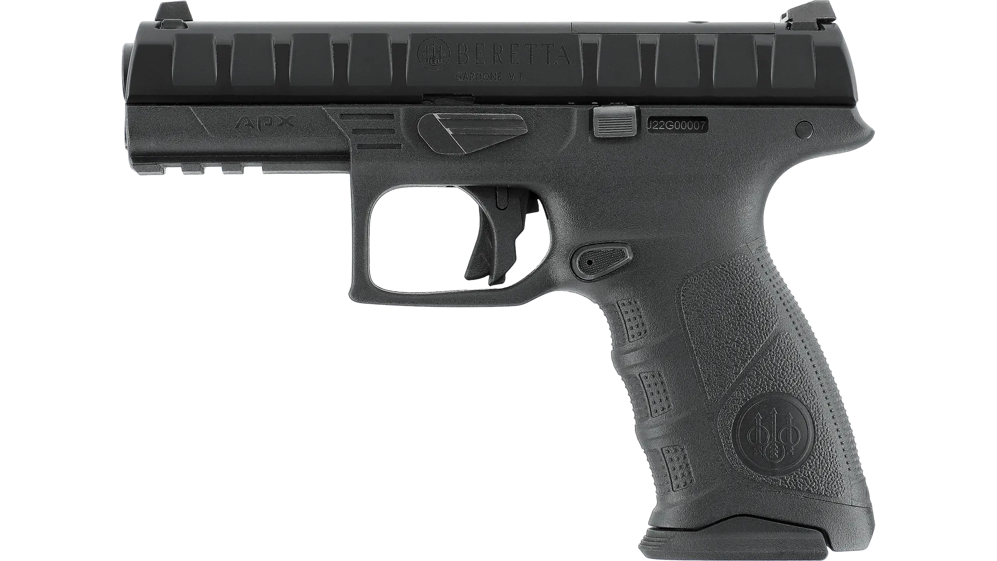 Pistoale fara Recul ( Green Gas) - Pistol Airsoft Beretta APX RDO Negru GreenGas