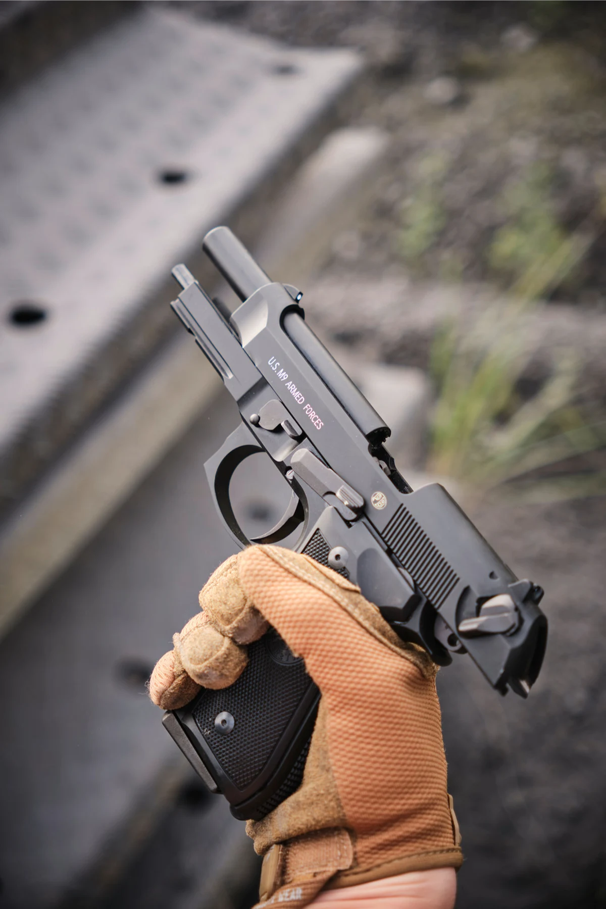 Pistol Airsoft Beretta M9 Full Metal GBB [5]