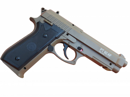 Pistol Airsoft CO2 PT92 TAN Full metal Upgraded 4J NBB [4]