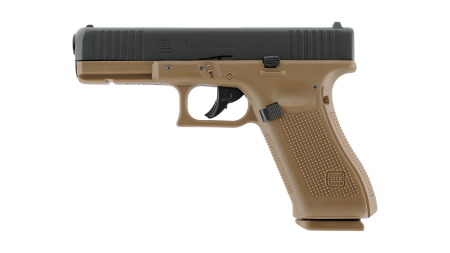 Pistol airsoft GLOCK 17 Gen5 CO2 Black-COYOTE