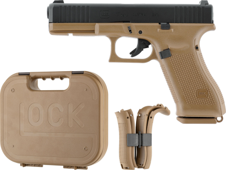 Pistoale cu Recul ( Green Gas ) - GLOCK 17 Gen5 French Edition Pistol Airsoft GreenGas BlowBack