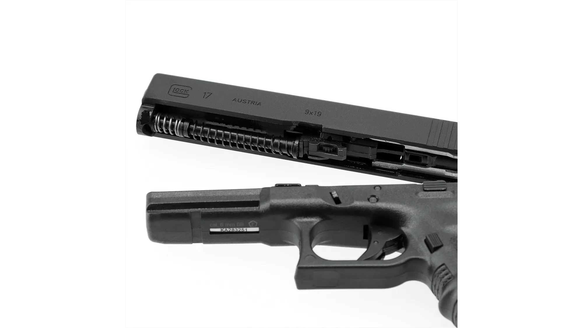 Pistol Airsoft GLOCK 17 GreenGas BlowBack [3]