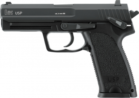 Pistoale cu Recul ( CO2 ) - Pistol Airsoft H&K USP CO2 Blowback – Slide Metal