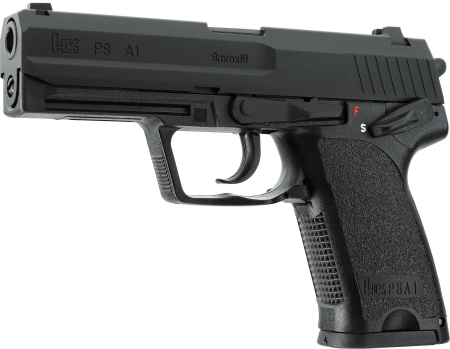 Heckler & Koch P8 A1 Pistol Airsoft GreenGas BlowBack [2]