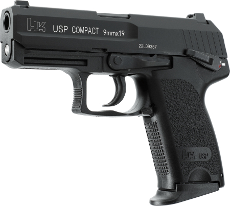 Heckler&Koch USP Compact Pistol Airsoft GreenGas BlowBack [2]