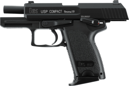 Heckler&Koch USP Compact Pistol Airsoft GreenGas BlowBack [1]