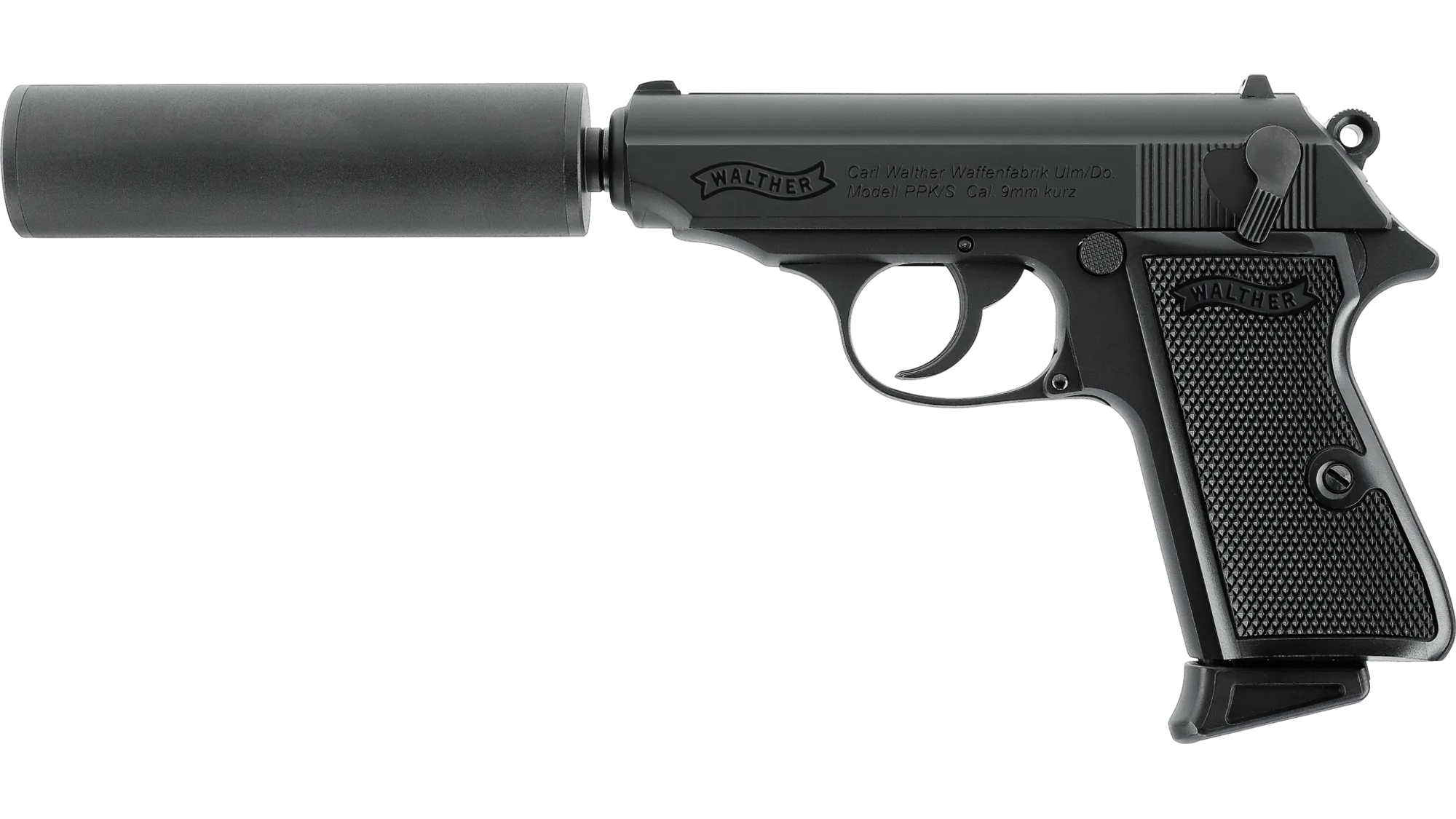 Pistol airsoft Walther PPK/S Kit cu amortizor [1]
